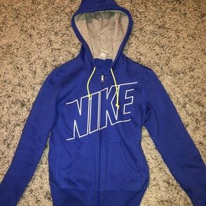 NIKE sportswear zip up hoodie